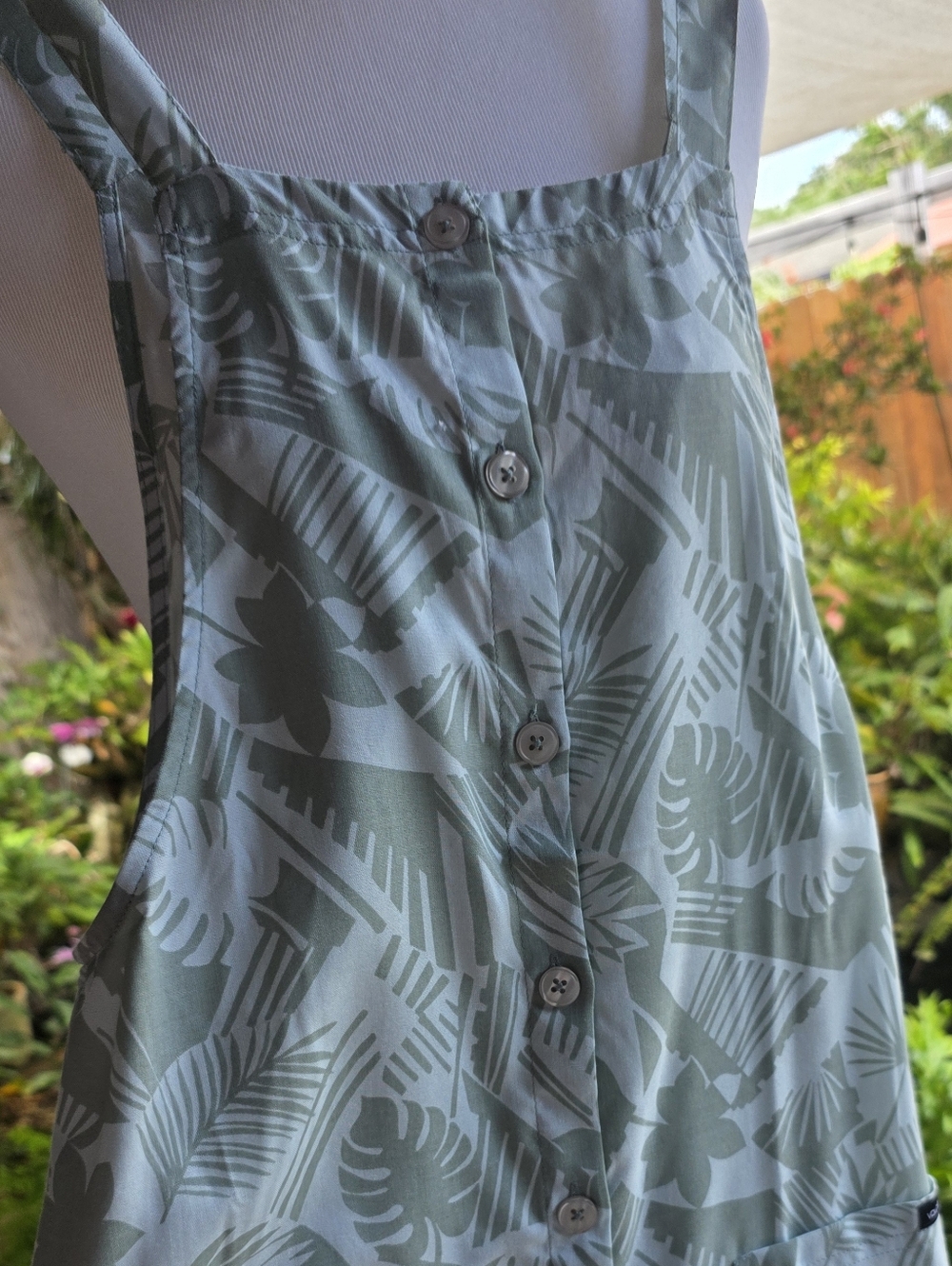Volcom Lighthearted Tropical Print Romper Shorts XS